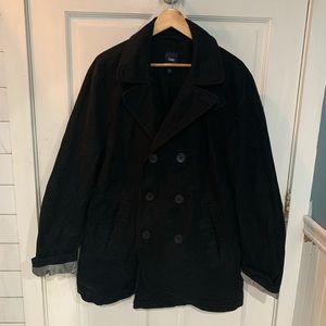 Gap men’s navy pea coat